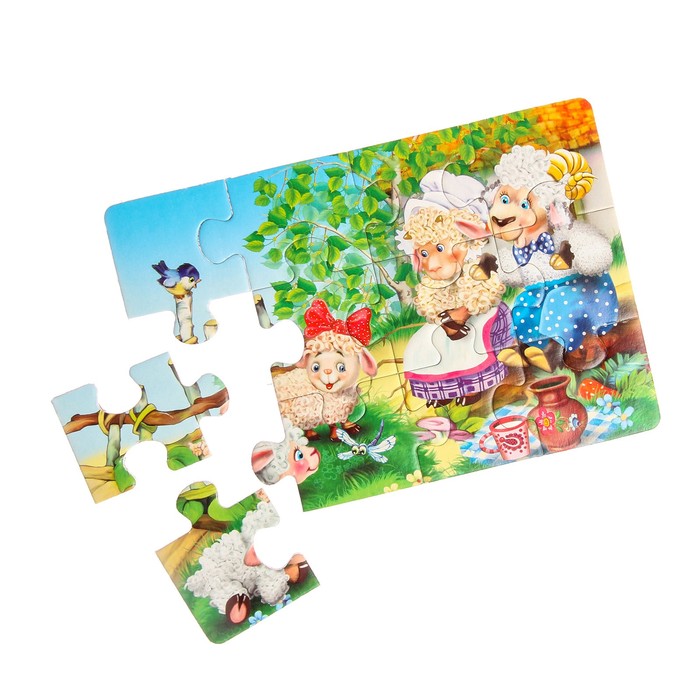 Макси-пазл «Овечки», 12 элементов