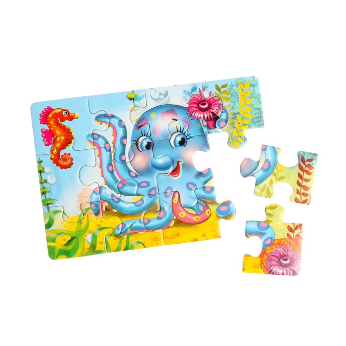 Макси-пазл «Осьминожек», 12 элементов