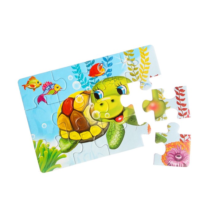 Макси-пазл «Черепашка», 12 элементов