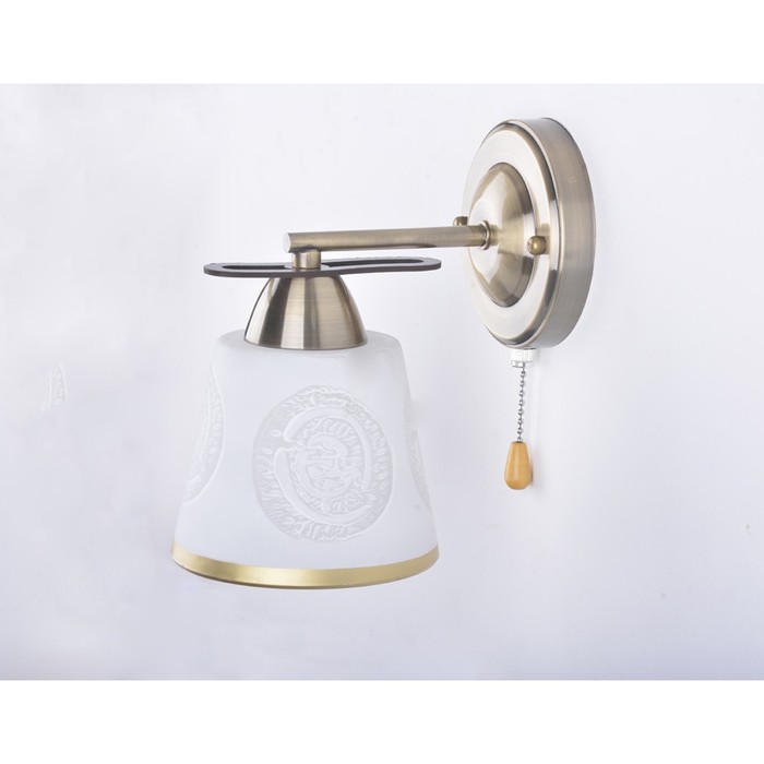 Бра "Амалия" 1x40Вт Е27 бронза 17x12x23см.