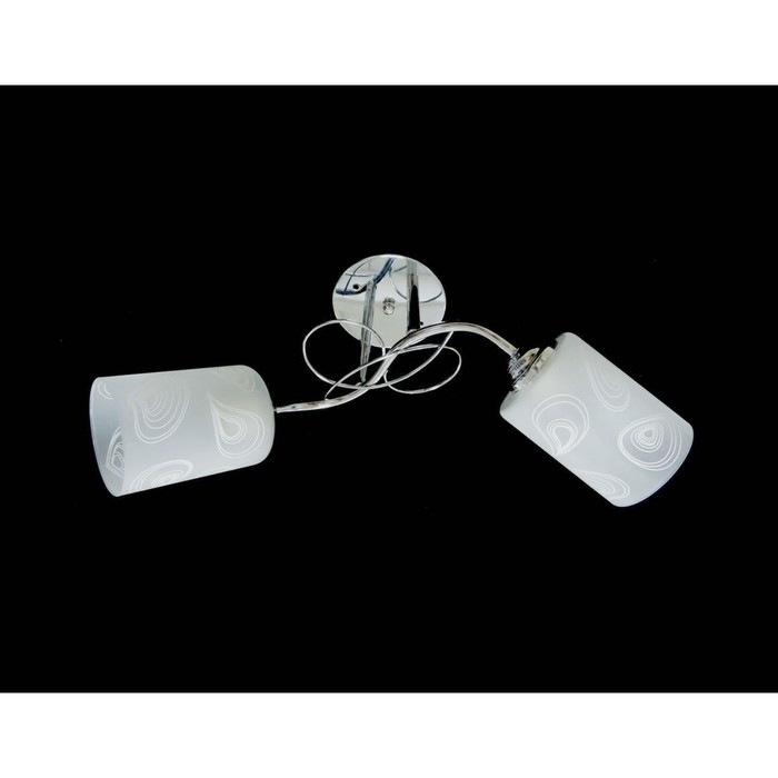 Люстра "Астрид" 2x40Вт Е27 хром 49x11x26см.