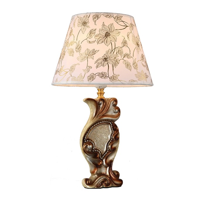 Настольная лампа "Аксис" 1x60w E27 мультиколор 30x30x48см.