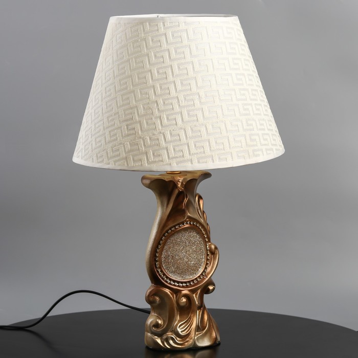 Настольная лампа "Винг" 1x60w E27 мультиколор 30x30x48см.