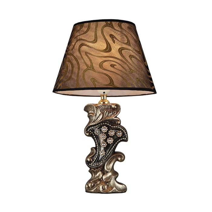 Настольная лампа "Шелдон" 1x60w E27 мультиколор 30x30x48см.