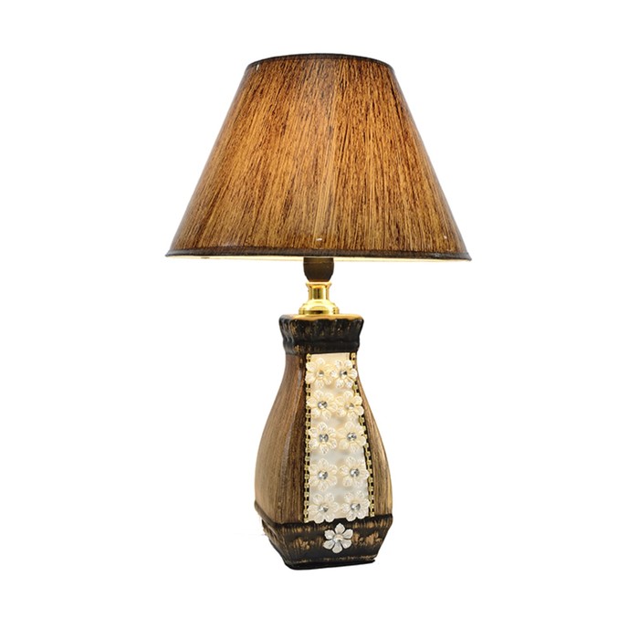 Настольная лампа "Селсет" 1x60w E27 мультиколор 25x25x40см.