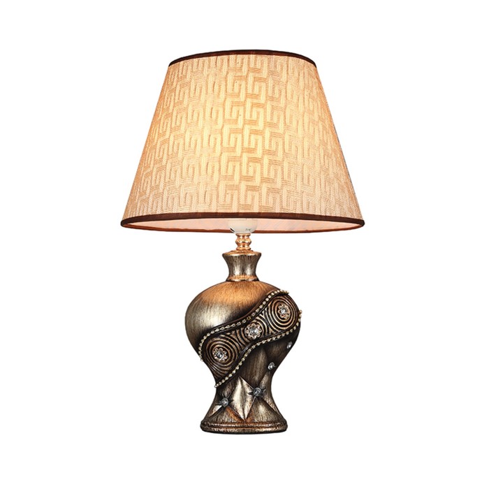 Настольная лампа "Масиден" 1x60w E27 мультиколор 30x30x48см.