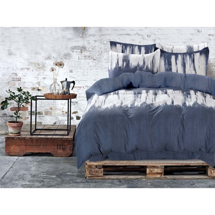 КПБ Calipso дуэт, 220х240 см, 145х210 см-2 шт., 52х74 см, 70х70 см по 2 шт., сатин