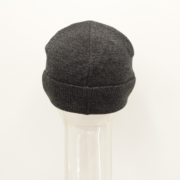 Шапка мужская MMH4877/2 цвет тёмно-серое мулине, р-р 57-59