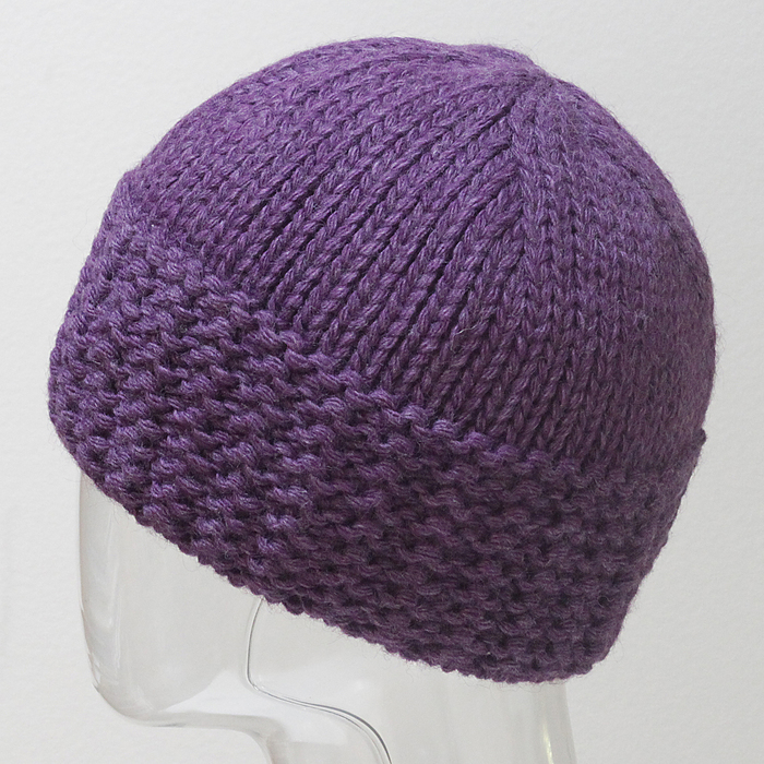 Шапка женская RWH6107/2 цвет фиолетовый, р-р 56-58