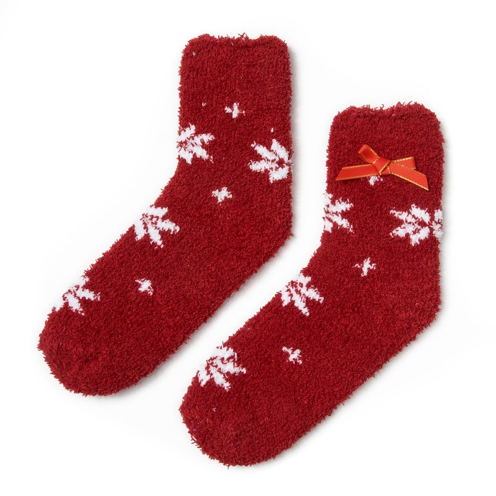 Носки женские KAFTAN "Санта" размер 36-40, акрил