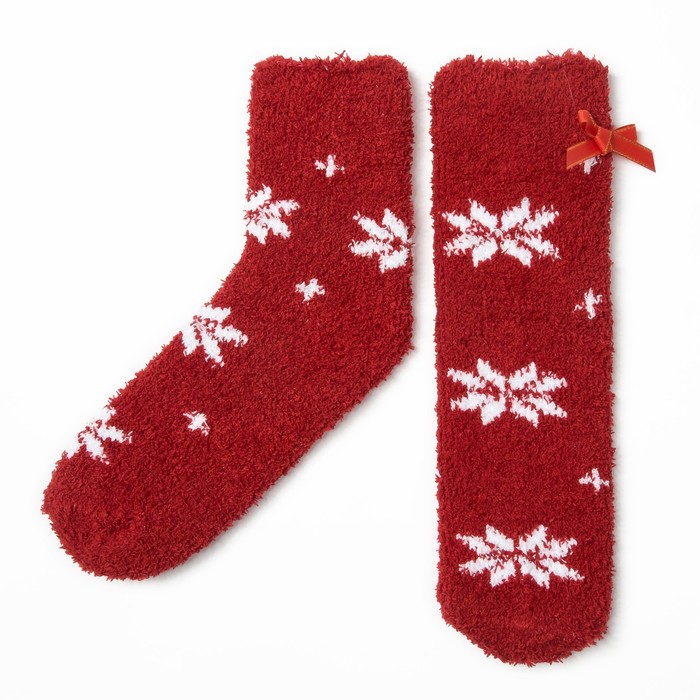 Носки женские KAFTAN "Санта" размер 36-40, акрил