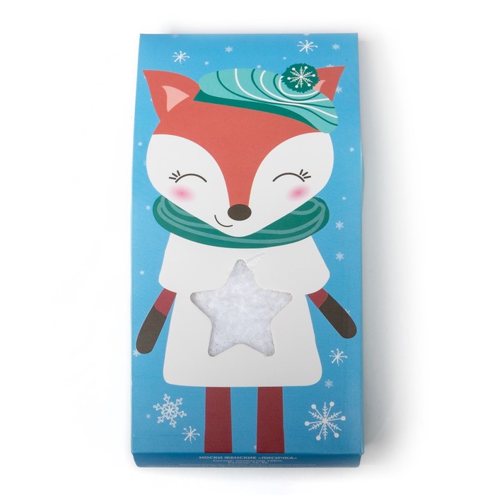 Носки женские KAFTAN "Лисичка" размер 36-40, акрил