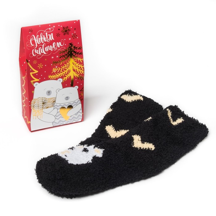 Носки женские KAFTAN "Мишка" размер 36-40, акрил