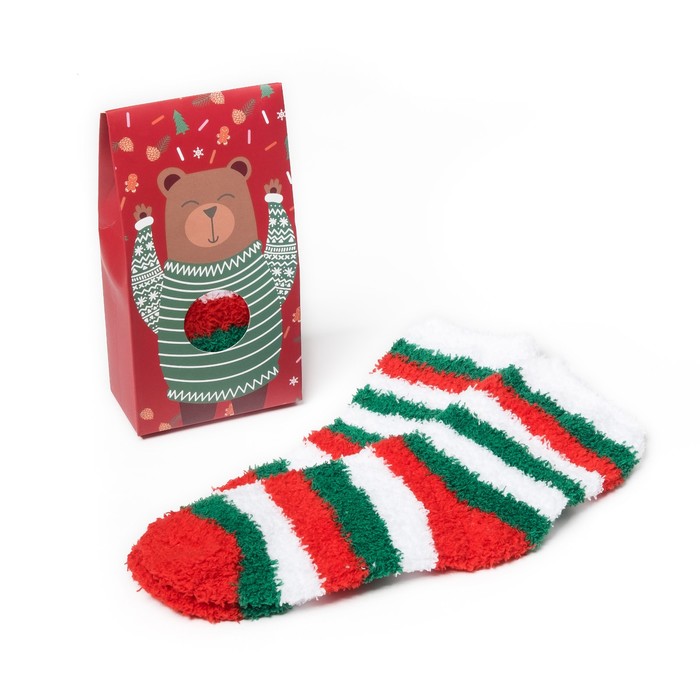 Носки женские KAFTAN "Крутого Нового года" размер 36-40, акрил