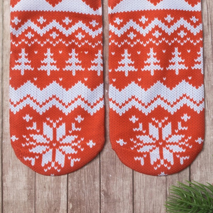 Носки женские Collorista "Новогодние", р-р 36-39, 80% хл, 20%п/э