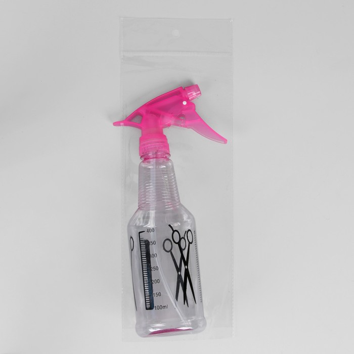 Распылитель парикмахерский, 400мл, цвет прозрачный/МИКС