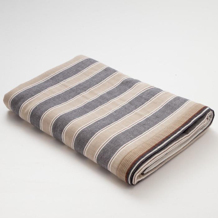 Полотенце двухстороннее "Этель" Геометрия графит 75х35 см, 380 г/м2, 100% хлопок