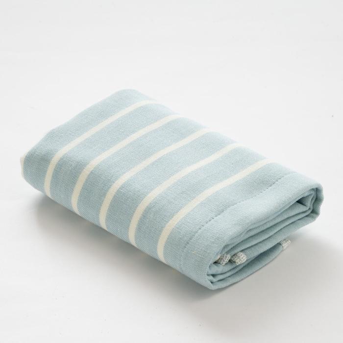 Полотенце двухстороннее "Этель" Модерн голубой 70х140 см, 380 г/м2, 100% хлопок