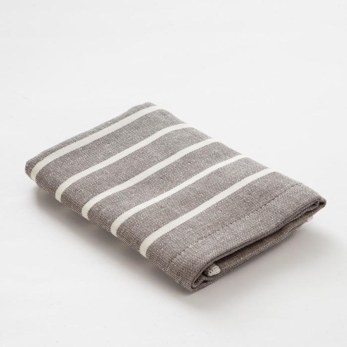 Полотенце двухстороннее "Этель" Модерн серый  35х35 см, 380 г/м2, 100% хлопок