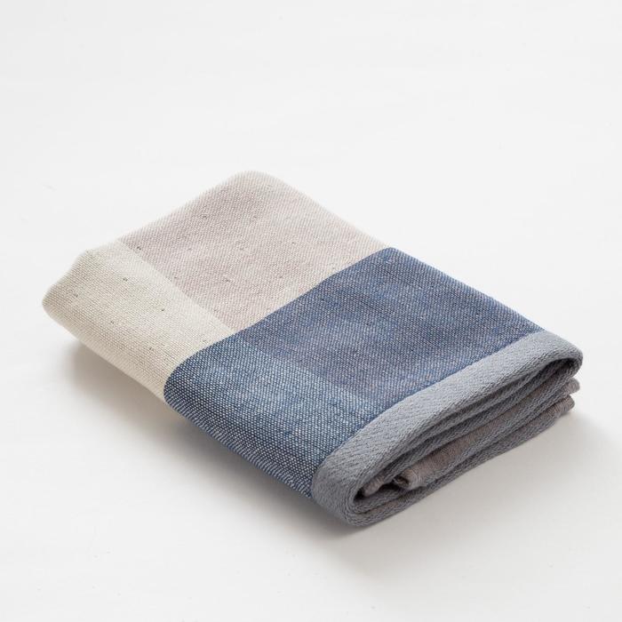 Полотенце двухстороннее "Этель" Клетка 35х35 см, 380 г/м2, 100% хлопок