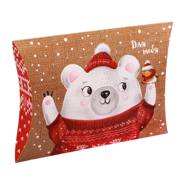 Коробка сборная фигурная «Медвежонок», 26 х 19 х 4 см