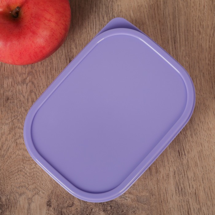 Контейнер пищевой 500 мл, цвет сиреневый
