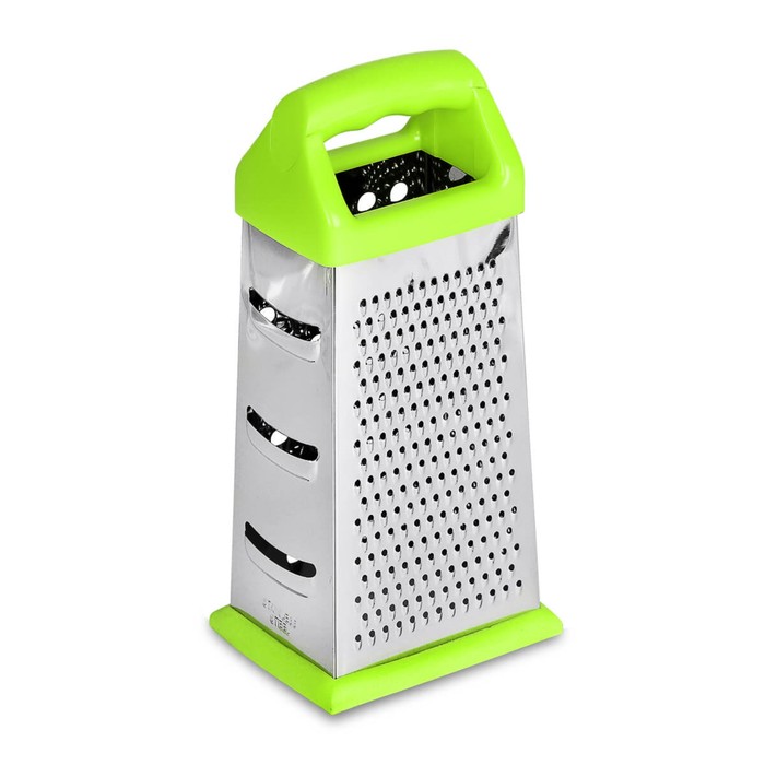 Тёрка четырёхгранная, с пластиковой ручкой