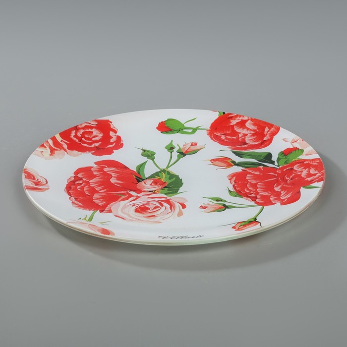 Сервиз столовый "Розовый рай", 7 предметов: 1 шт 30 см, 6 шт 21,5 см, в подарочной упаковке