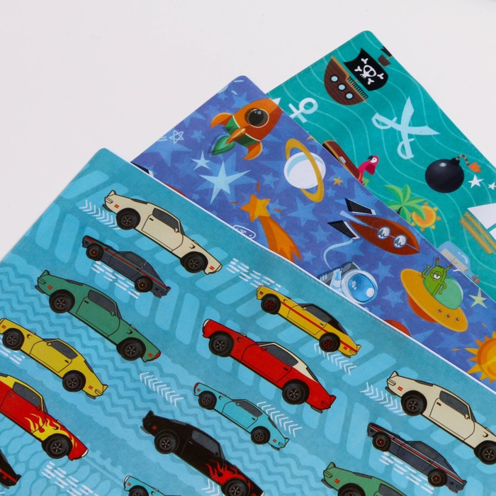 Набор обложек для книг "Навстречу мечте", (3шт), 43,5 х 23,2 см