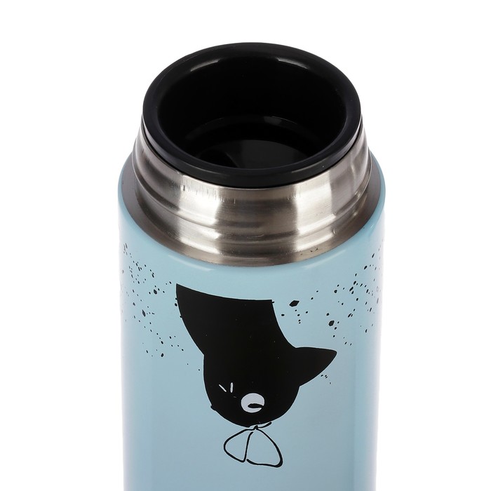 Термос 500 мл Just for you luck to you, держит тепло 6 ч, микс, 6.5х24.5 см