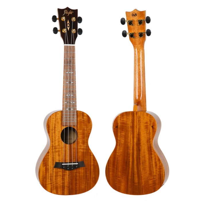 Укулеле FLIGHT DUC 445 KOA чехол, концерт, коа, лак