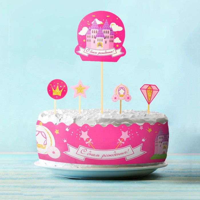 Набор для украшения торта "Принцесса"
