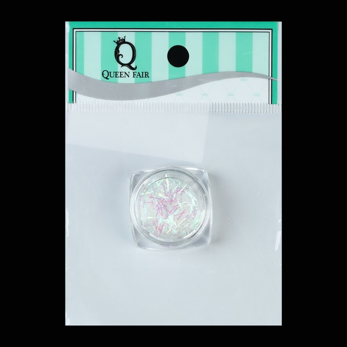 Стружка для ногтей, 0,5см, цвет белый