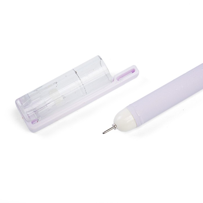 Ручка гелевая ПИШИ-СТИРАЙ 0,38мм стержень синий Пастель МИКС