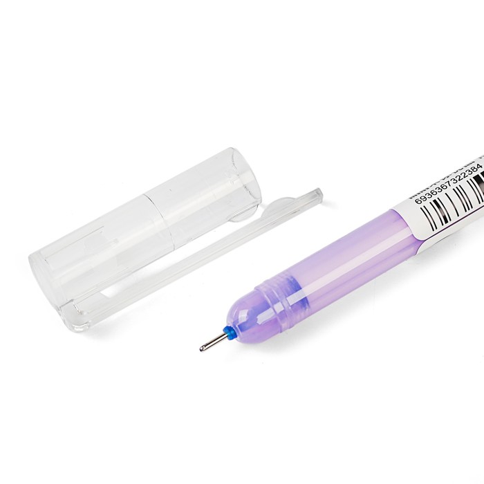 Ручка гелевая ПИШИ-СТИРАЙ 0,38мм стержень синий Неоновый свет МИКС