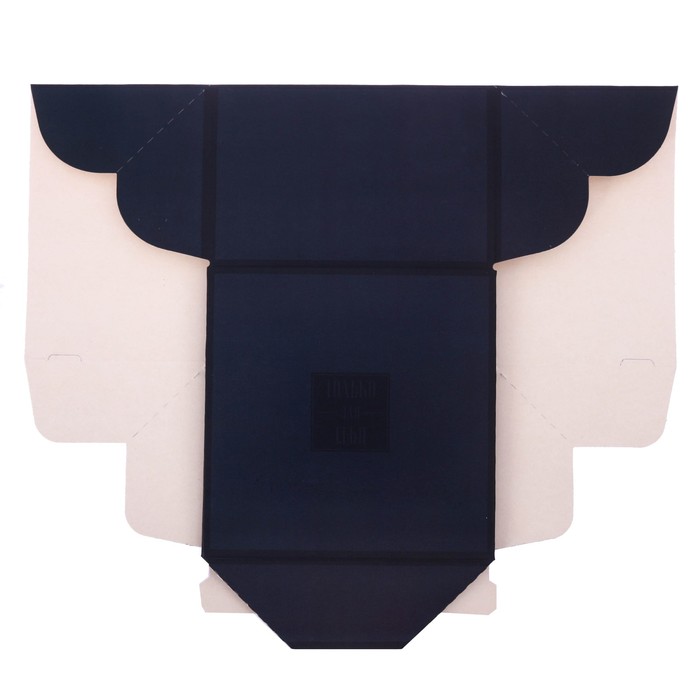 Коробка из картона «Лаконизм», 12 х 8 х 12 см