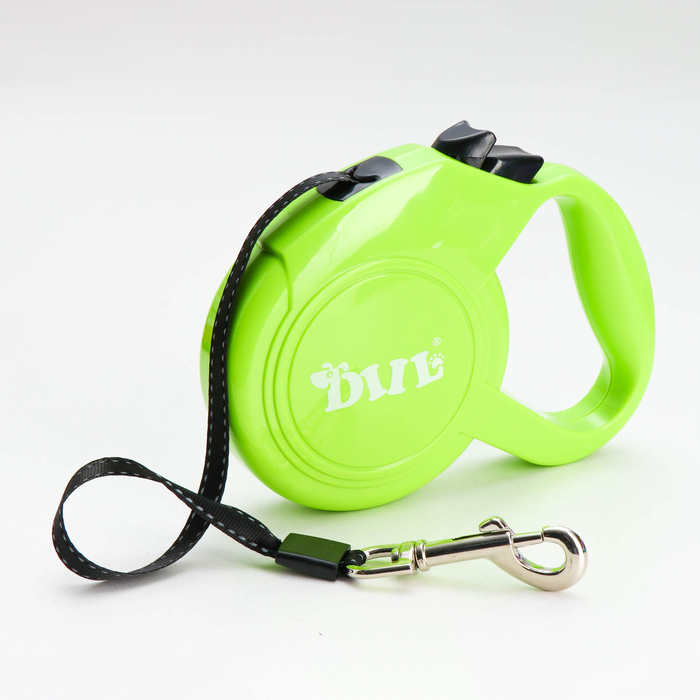 Рулетка DIIL, 5 м, до 20 кг, лента, зеленая