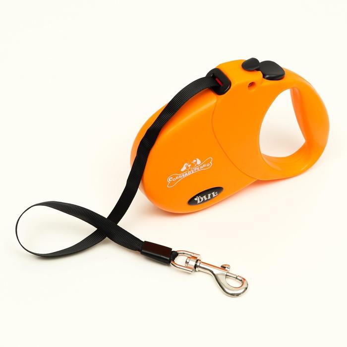 Рулетка DIIL, 4 м, до 20 кг, лента, оранжевая