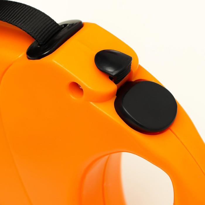 Рулетка DIIL, 4 м, до 20 кг, лента, оранжевая