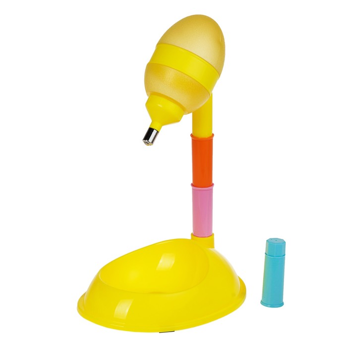 Комплекс для кормления: поилка (600 мл) и миска, желтый