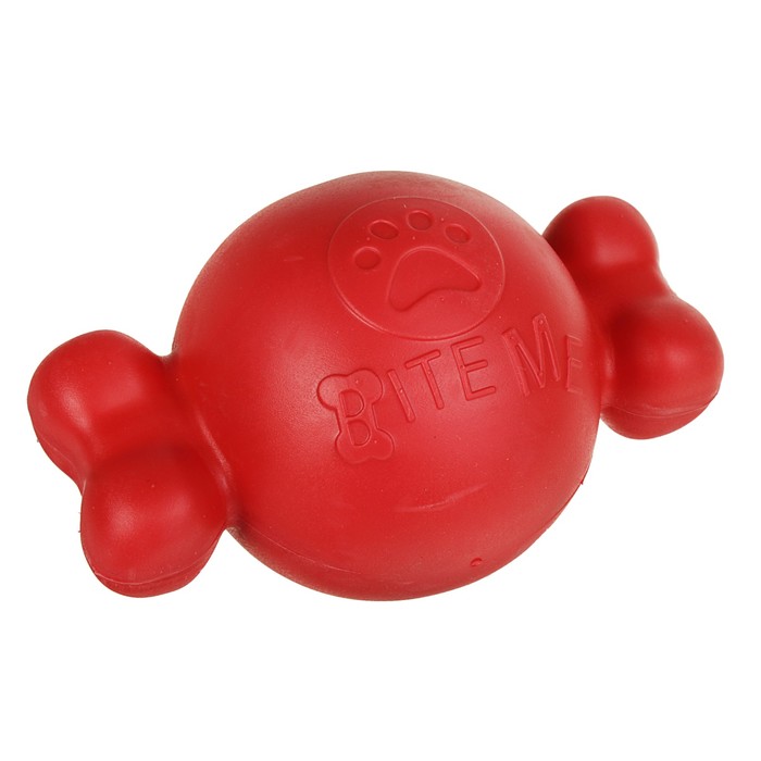 Игрушка для больших собак "Дутая косточка" из вспененной термопластичной резины, 15 см