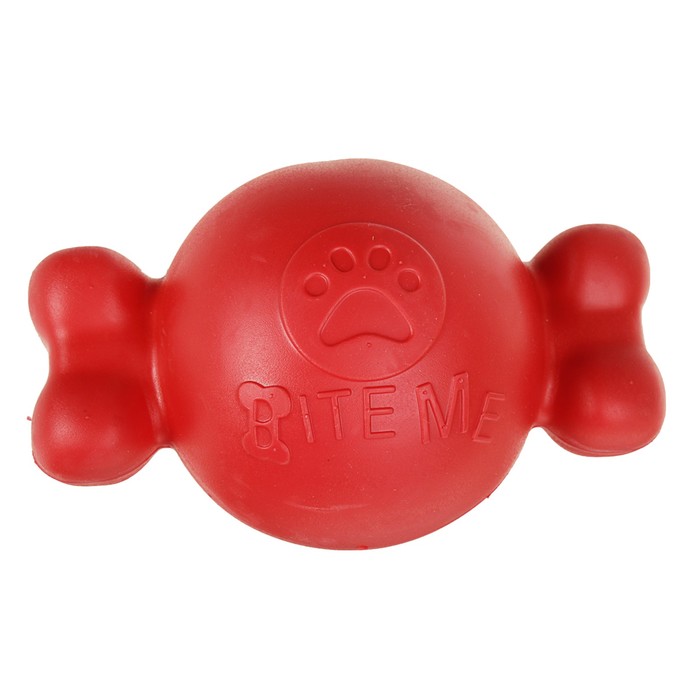 Игрушка для больших собак "Дутая косточка" из вспененной термопластичной резины, 15 см