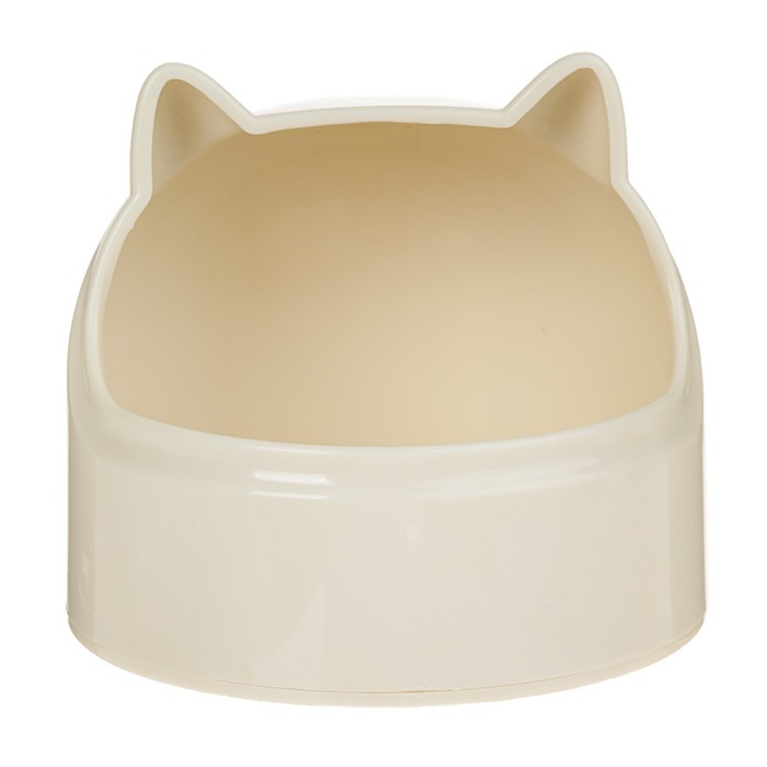 Миска для грызунов Carno "Мордочка", 12 х 12 х 10 см, микс цветов