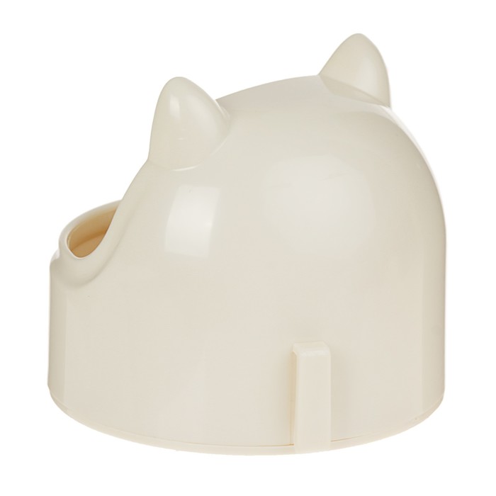 Миска для грызунов Carno "Мордочка", 12 х 12 х 10 см, микс цветов