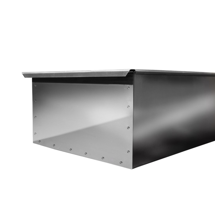 Коптильня двухъярусная с поддоном для сбора жира (380х280х170)(нержавеющая сталь 0,5 мм.)