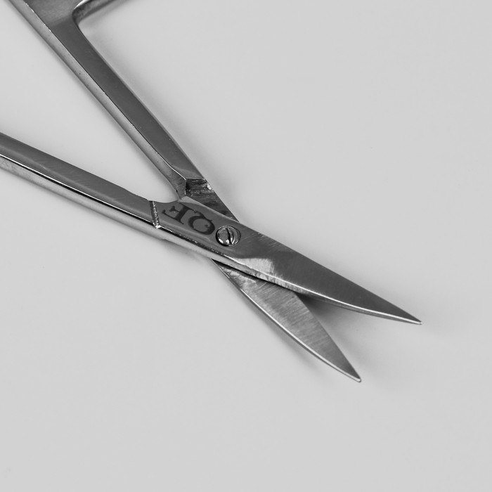 Ножницы для ногтей, ручная заточка, загнуты