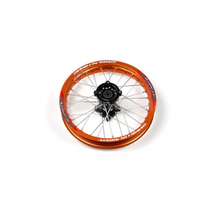 Обод кросс 14" алюминиевый, оранжевый