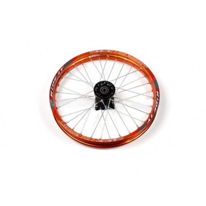 Обод кросс 17" d=15 мм, алюминий, оранжевый