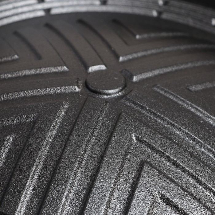 Сковорода 28 см "Объем. Гриль", с ручками