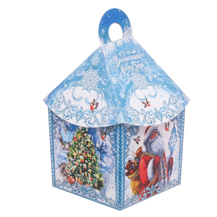 Коробка складная «Волшебного Нового Года», 11 х 22 х 11 см